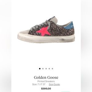 Golden Goose Glitter Sneaker Size 7